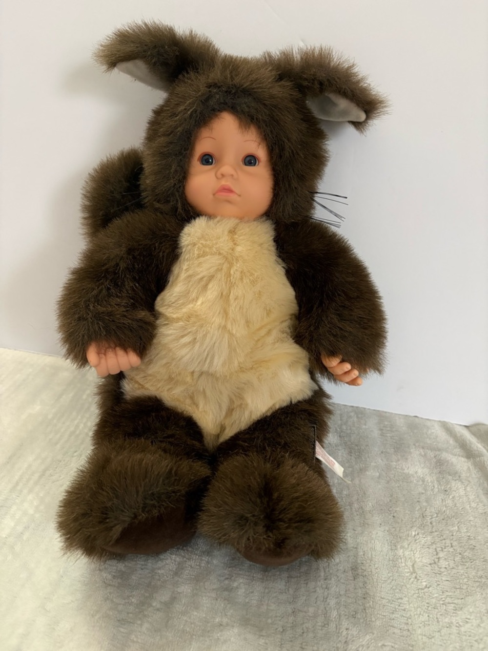 Anne Geddes Baby Squirrel Doll 1998